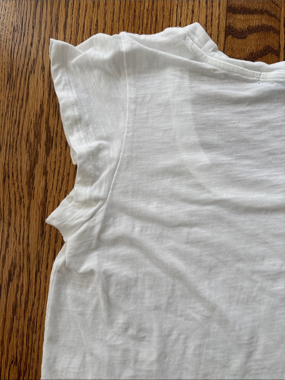 Sanctuary White Scoop Neck Short Sleeve Tee - Picture 10 of 16